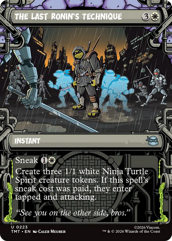 The Last Ronin's Technique - Sewer Frame (TMT)