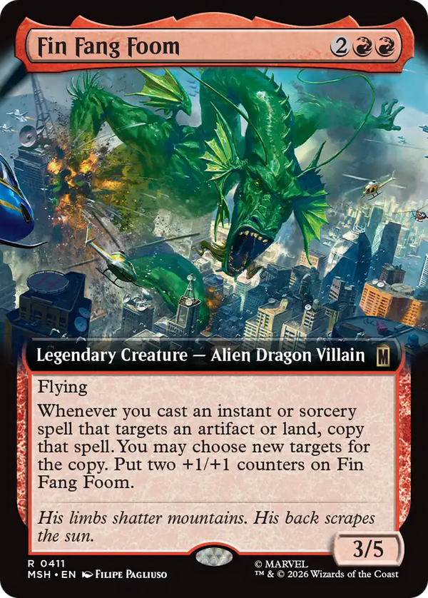 Fin Fang Foom - Extended Art (MSH) (Pre-Order)
