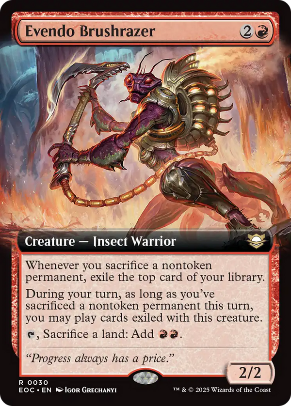 Evendo Brushrazer - Extended Art (EOC)