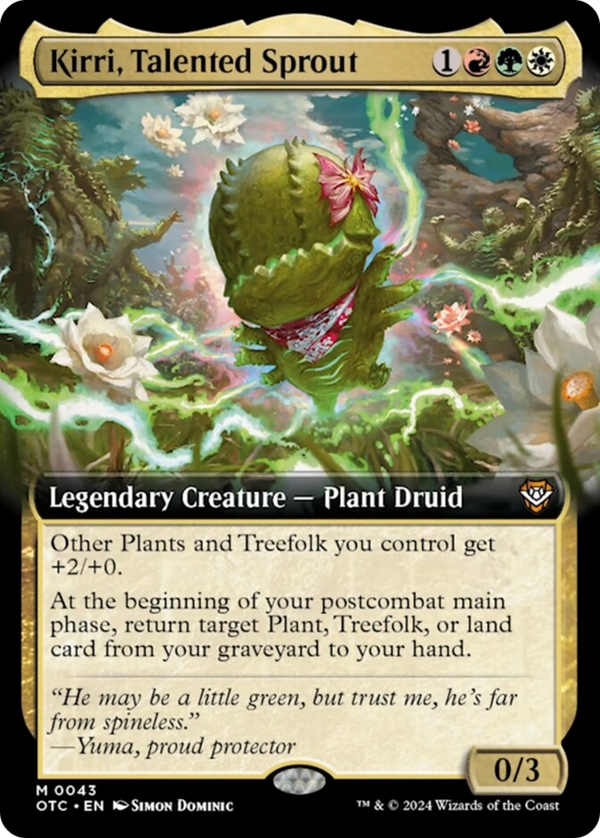 Kirri, Talented Sprout - Extended Art (OTC)