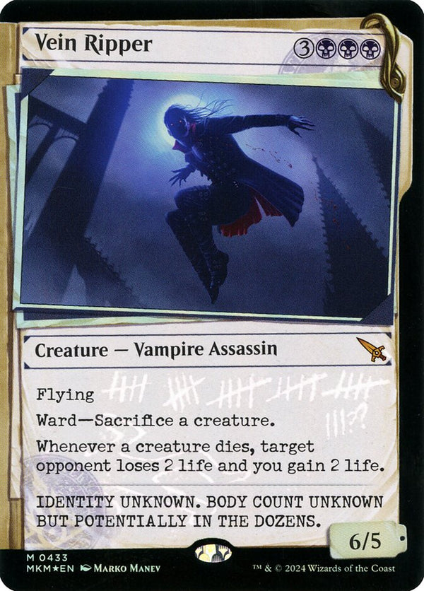 Vein Ripper - Invisible Ink Showcase (Foil) (MKM)