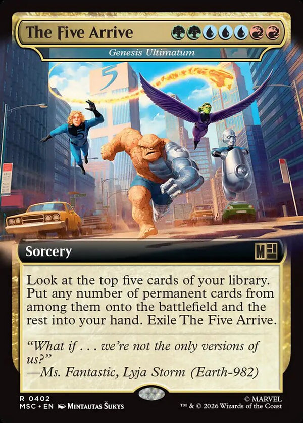 The Five Arrive // Genesis Ultimatum - Extended Art (MSC)