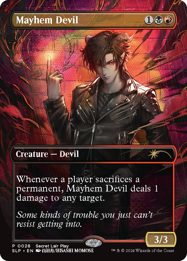 Mayhem Devil - Borderless (SLP)