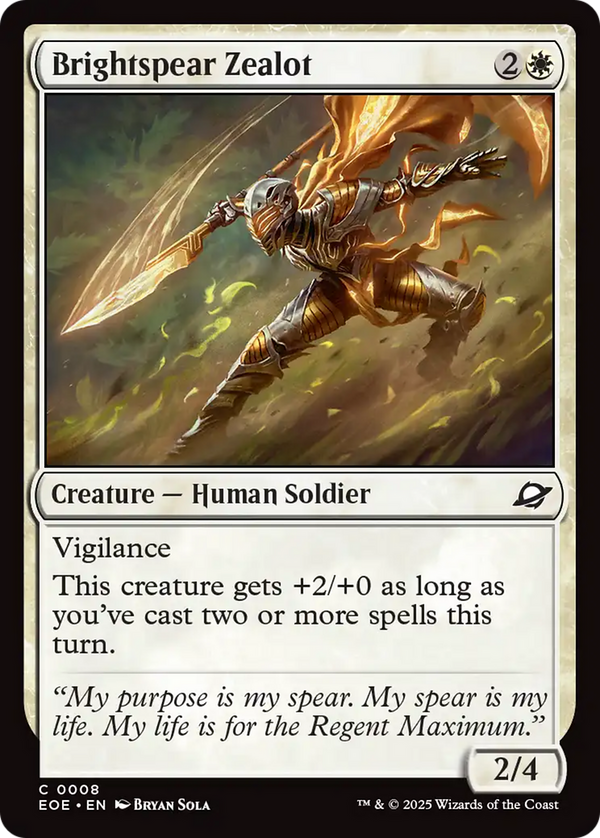 Brightspear Zealot (EOE)
