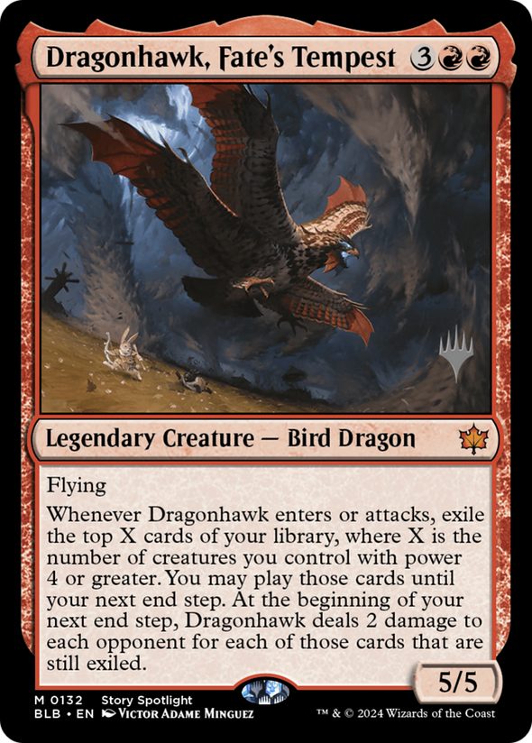 Dragonhawk, Fate's Tempest - Promo Pack (PBLB)