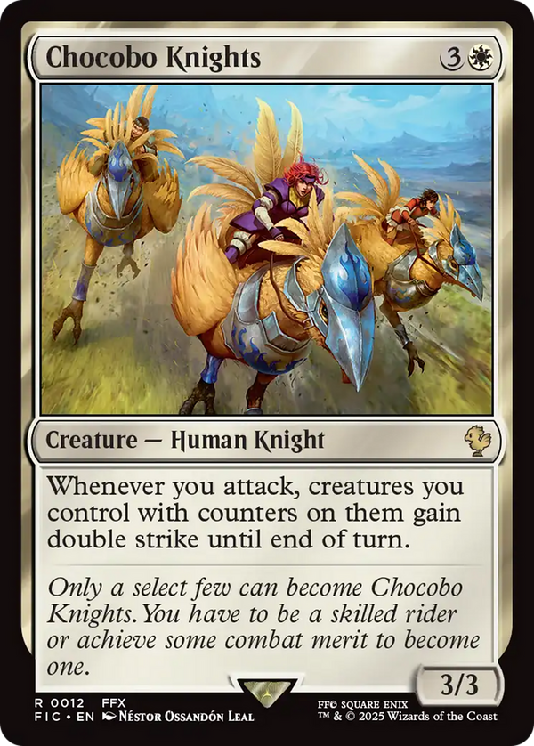 Chocobo Knights (FIC)