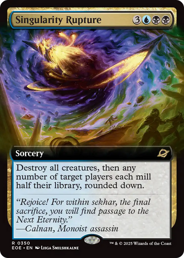 Singularity Rupture - Extended Art (EOE)