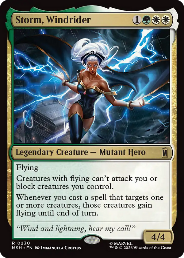 Storm, Windrider (MSH) (Pre-Order)