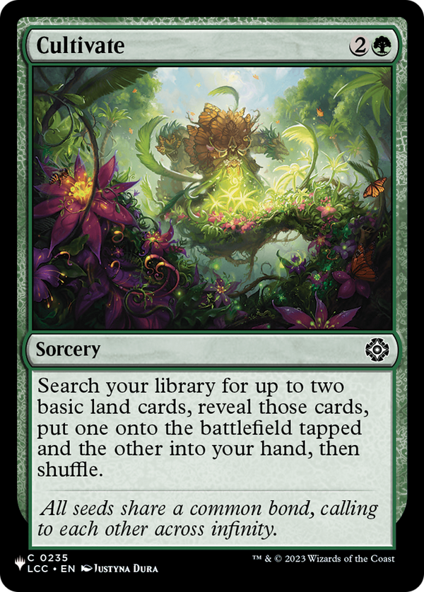 Cultivate - LCC Reprint (PLST)