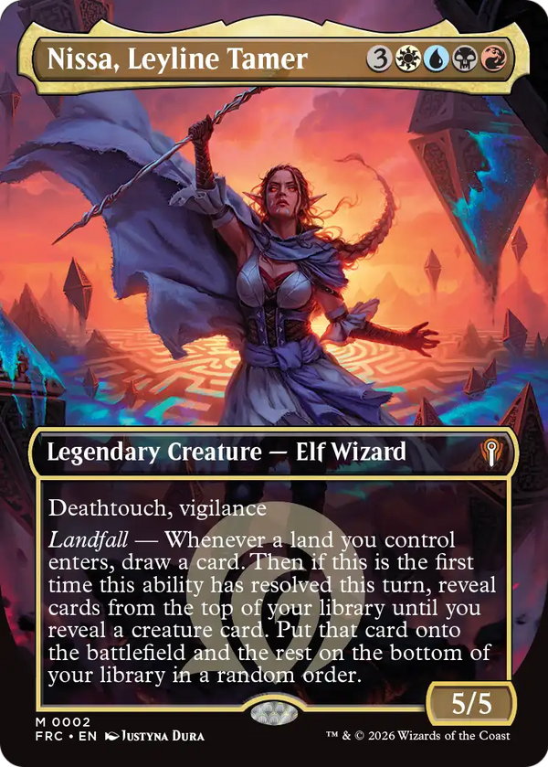 Nissa, Leyline Tamer - Borderless (FRC)