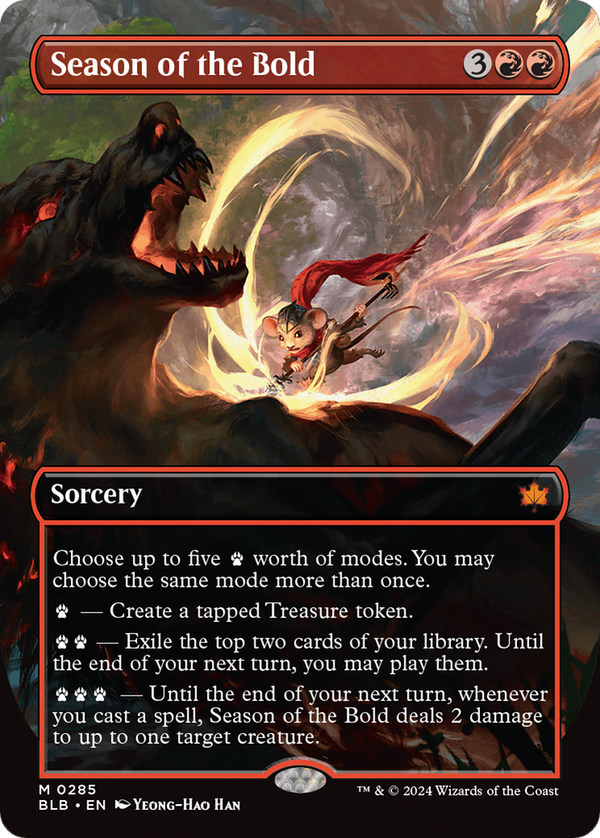 Season of the Bold - Borderless (BLB)