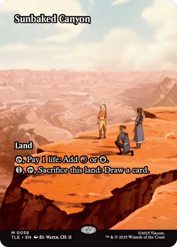 Sunbaked Canyon - Borderless Source Material (TLE)