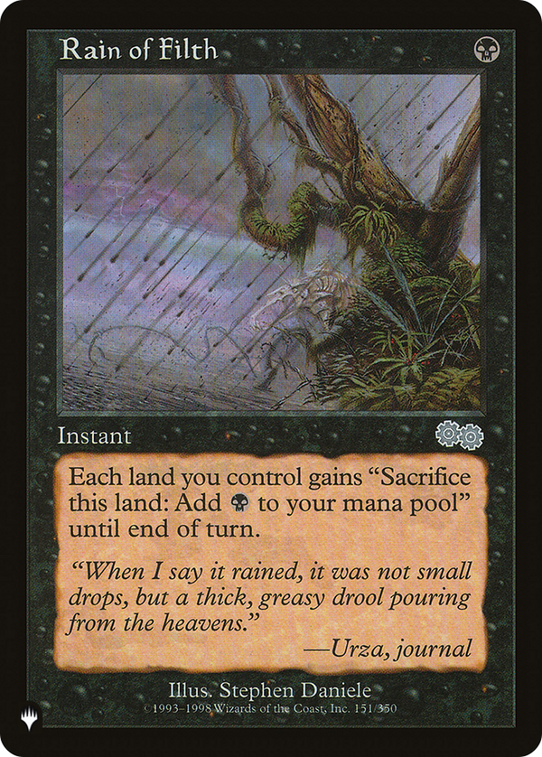 Rain of Filth - USG Reprint (PLST)