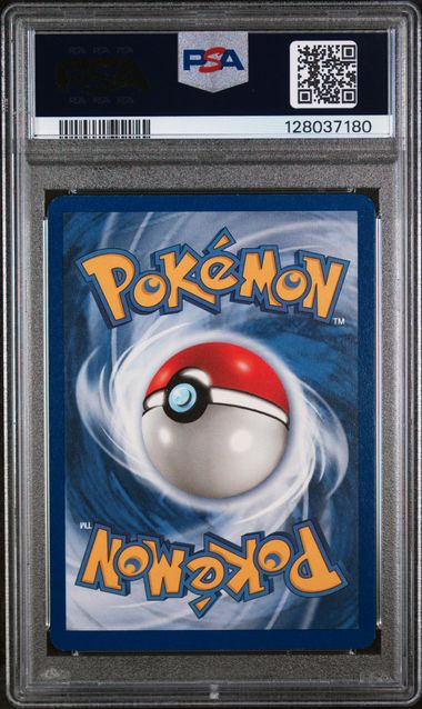 Hitmonlee - Fossil - Rare - PSA 8 NM-MT