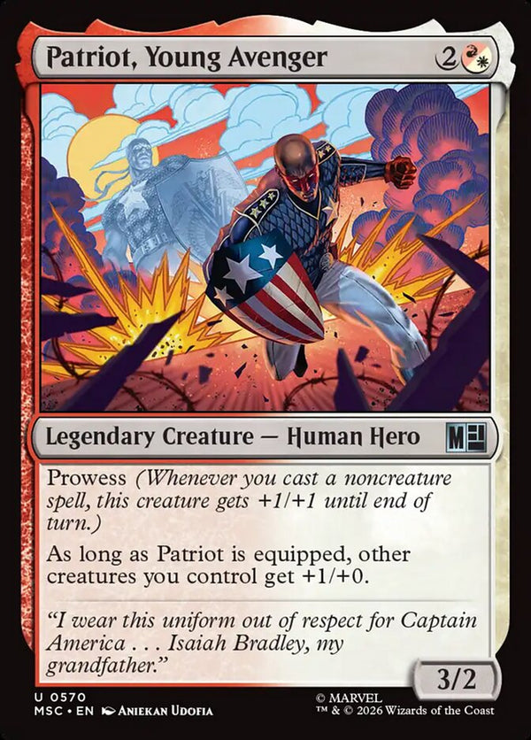 Patriot, Young Avenger (MSC)