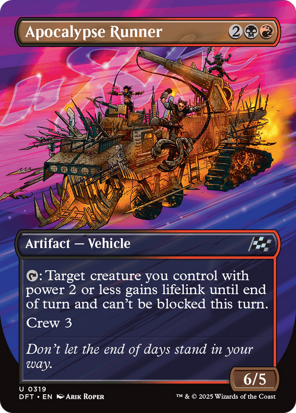 Apocalypse Runner - Borderless Revved Up (DFT)