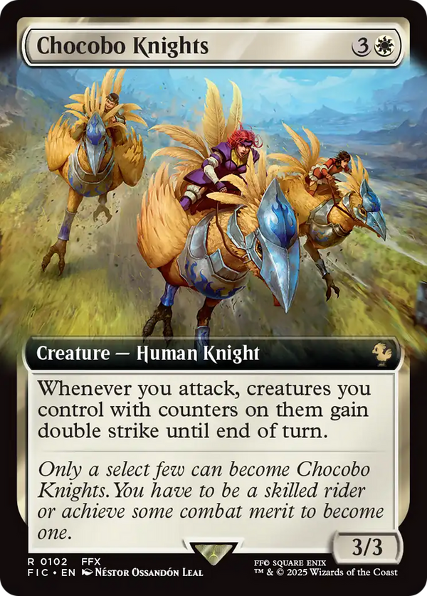 Chocobo Knights - Extended Art (FIC)