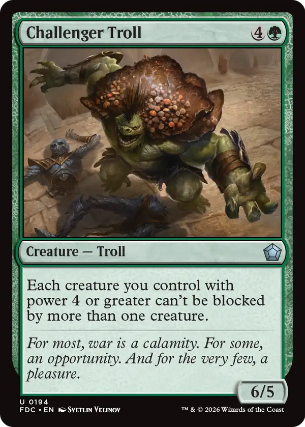 Challenger Troll (FDC)