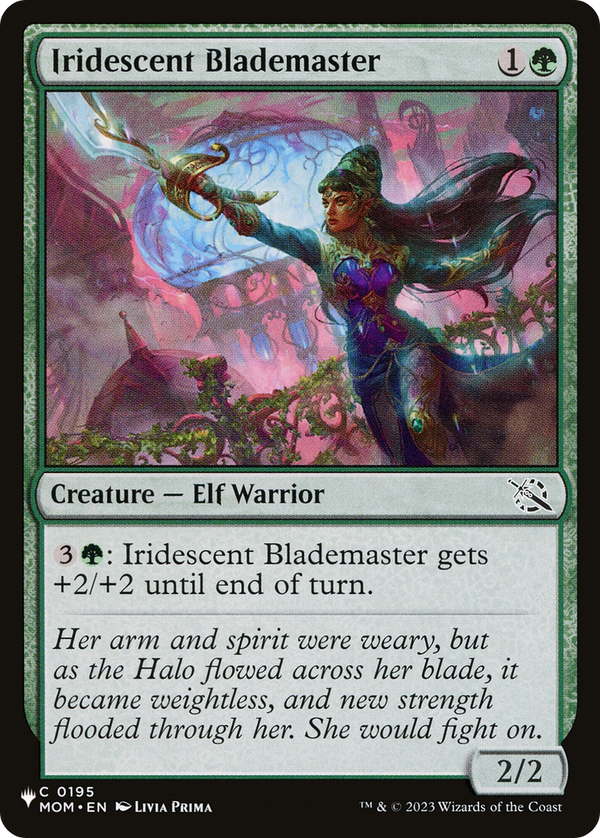 Iridescent Blademaster - MOM Reprint (PLST)