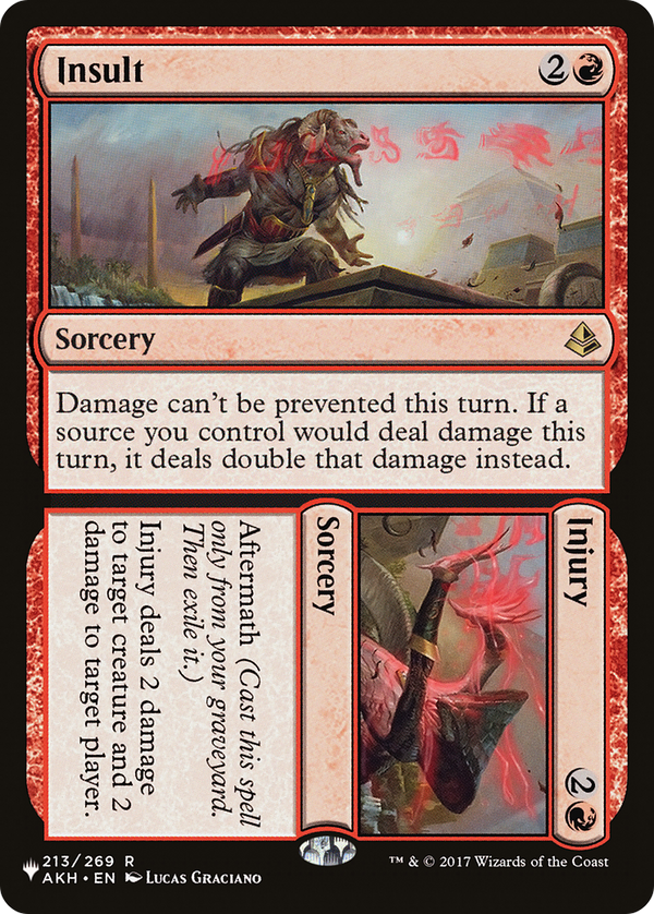Insult // Injury - AKH Reprint (PLST)