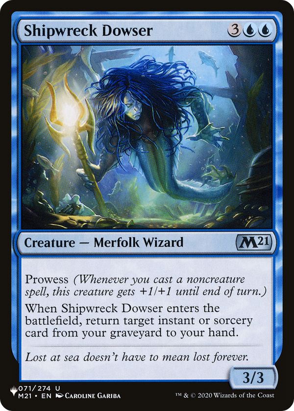 Shipwreck Dowser - M21 Reprint (PLST)