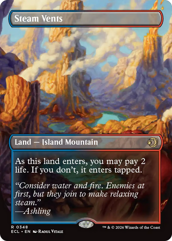Steam Vents // Steam Vents - Borderless (ECL)