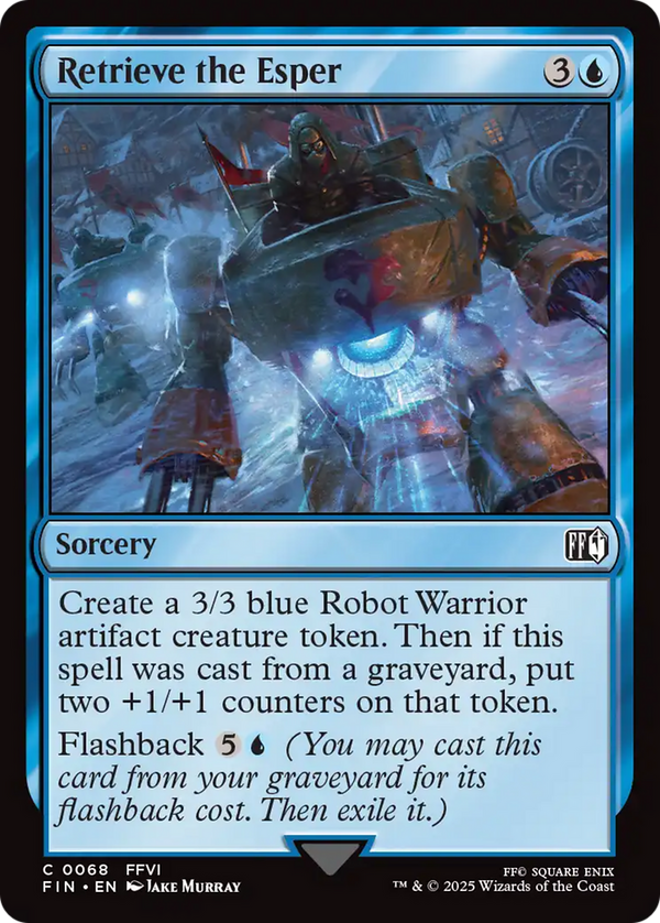 Retrieve the Esper (FIN)