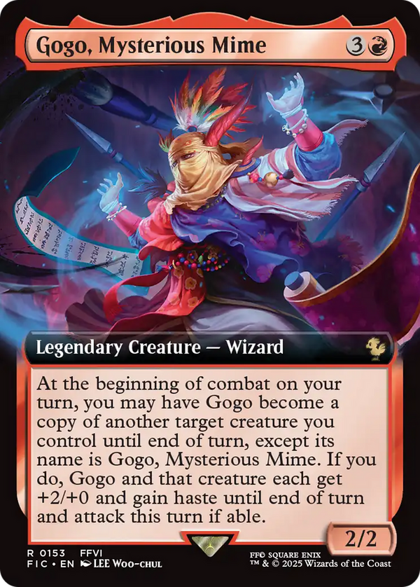 Gogo, Mysterious Mime - Extended Art (FIC)