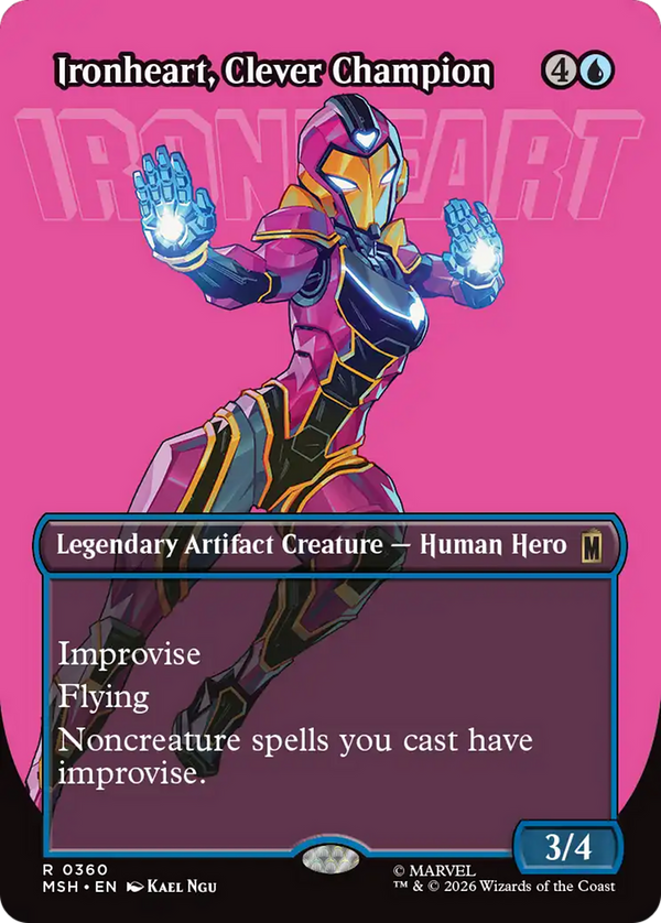 Ironheart, Clever Champion - Logo Showcase (MSH)
