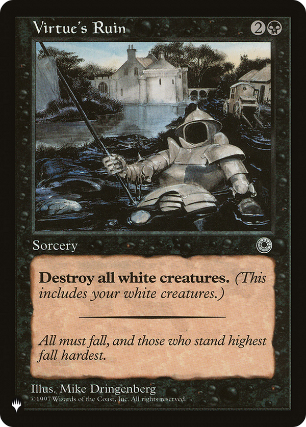 Virtue's Ruin - POR Reprint (PLST)