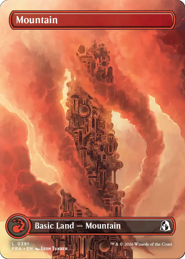 Mountain (391) - Tower Full Art (FRA)