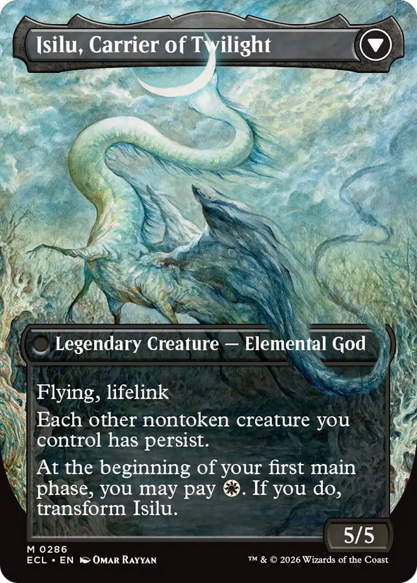 Eirdu, Carrier of Dawn // Isilu, Carrier of Twilight - Borderless (ECL)