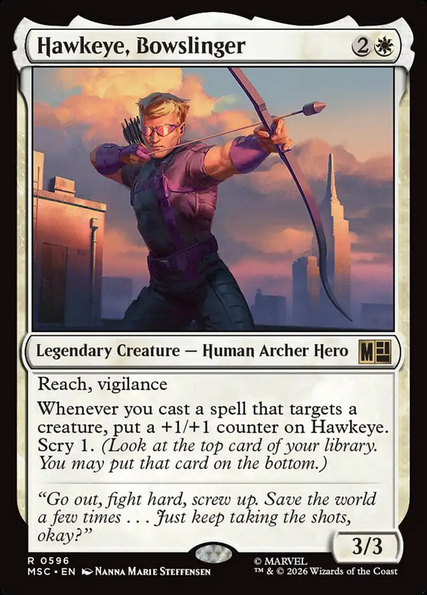 Hawkeye, Bowslinger (MSC)