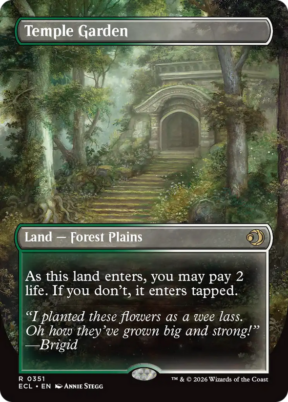 Temple Garden // Temple Garden - Borderless (ECL)