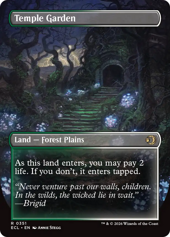 Temple Garden // Temple Garden - Borderless (ECL)