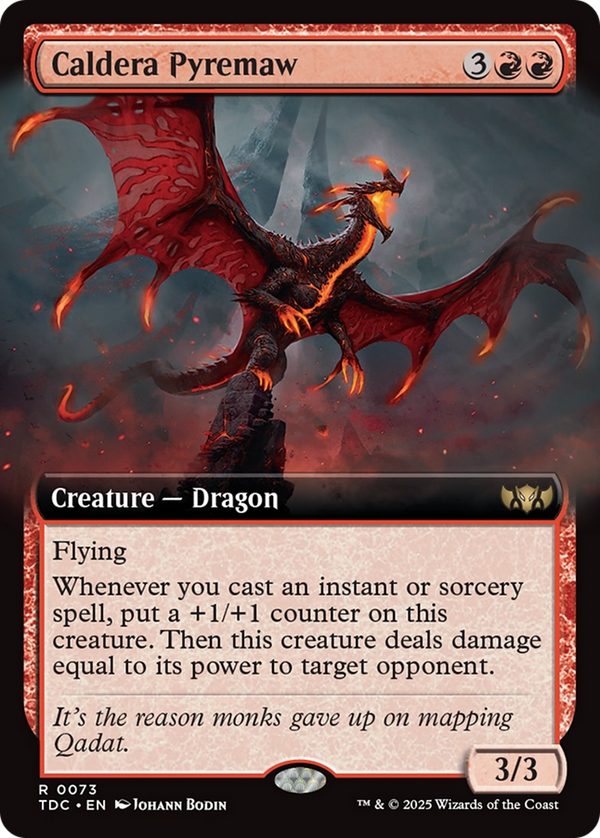 Caldera Pyremaw - Extended Art (TDC)