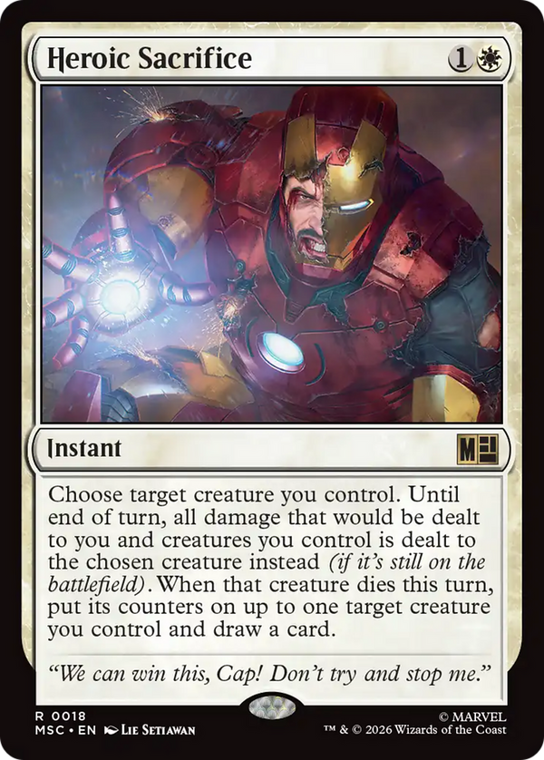 Heroic Sacrifice (MSC) (Pre-Order)