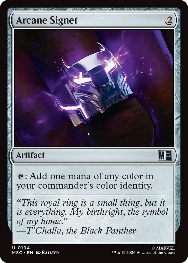 Arcane Signet (MSC) (Pre-Order)