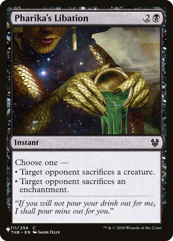 Pharika's Libation - THB Reprint (PLST)