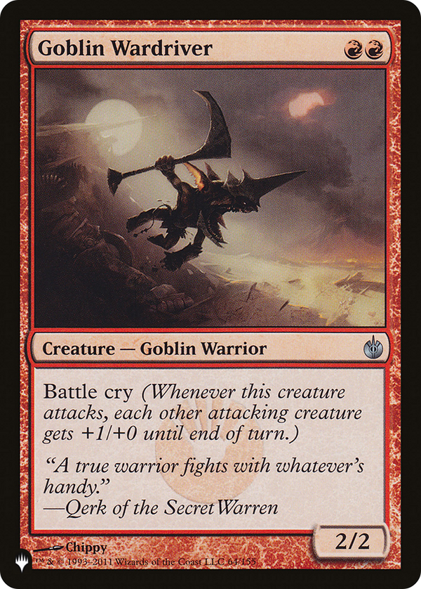 Goblin Wardriver - MBS Reprint (PLST)