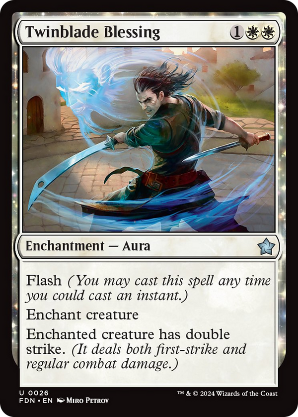 Twinblade Blessing (FDN)