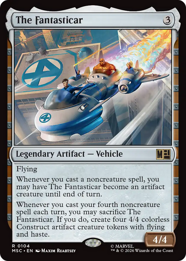 The Fantasticar (MSC) (Pre-Order)