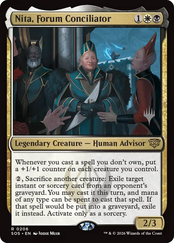 Nita, Forum Conciliator - Promo Pack (PSOS)
