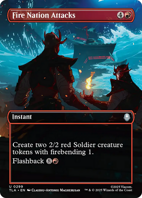 Fire Nation Attacks - Borderless Scene (TLA)