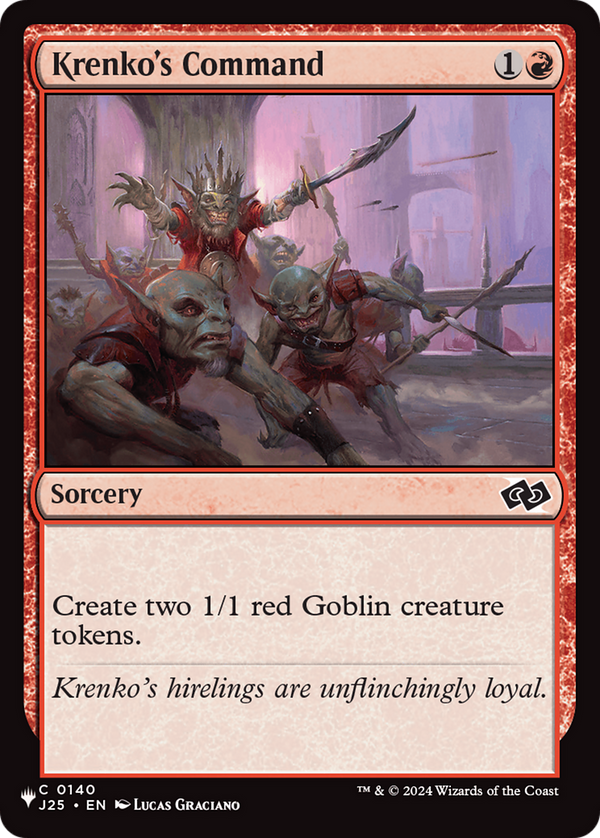 Krenko's Command - J25 Reprint (PLST)