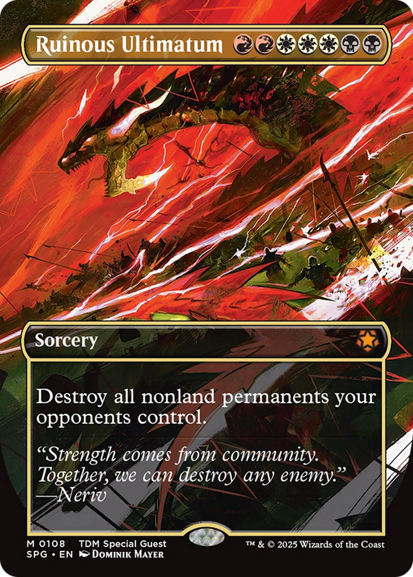 Ruinous Ultimatum - Borderless (SPG)