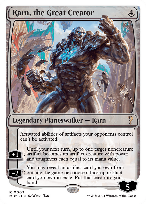 Karn, the Great Creator (MB2)