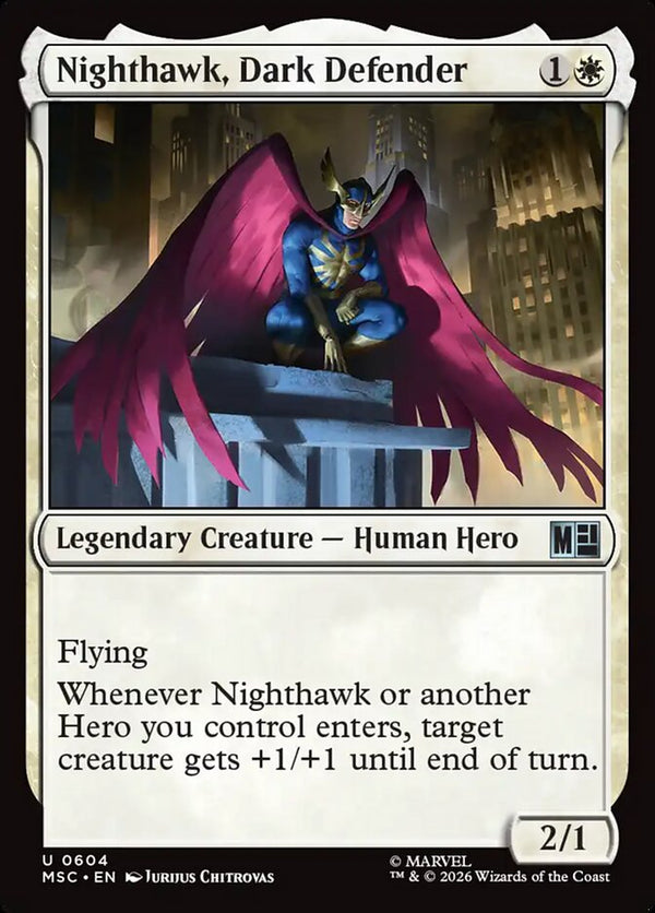 Nighthawk, Dark Defender (MSC)
