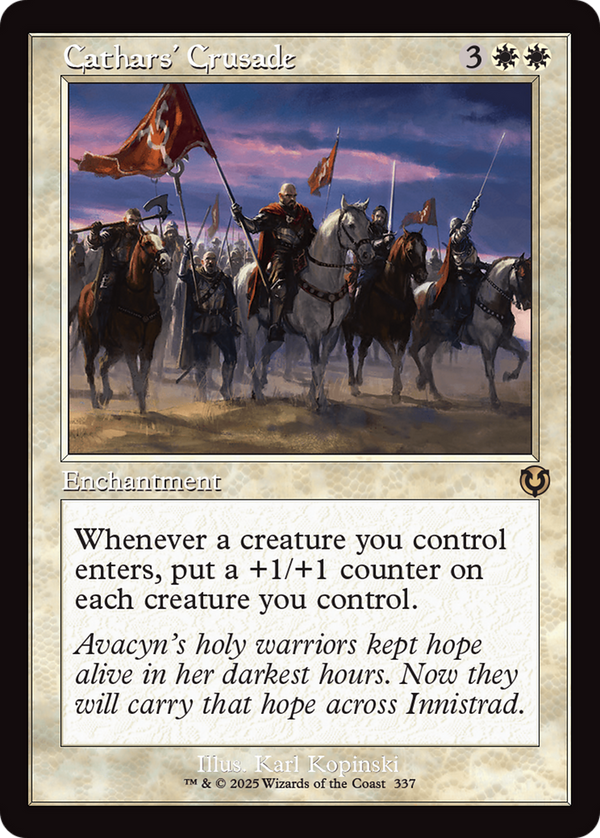 Cathars' Crusade - Retro Frame (INR)