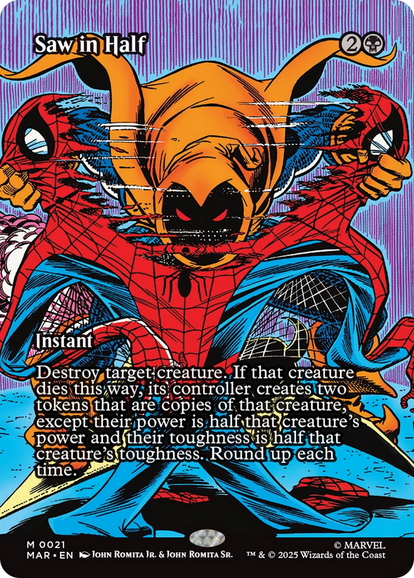 Saw in Half - Source Material Showcase (MAR)